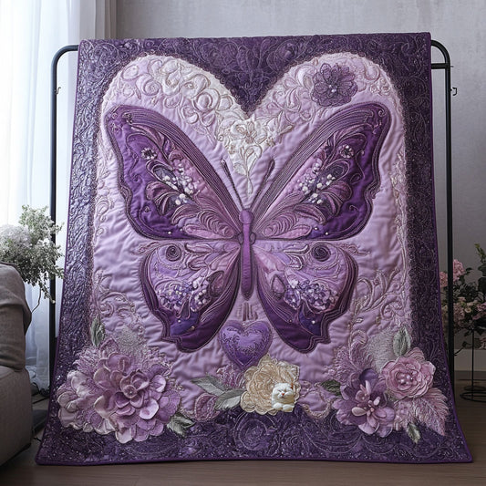 Butterfly Blooming Into You WU2410055CL Quilt