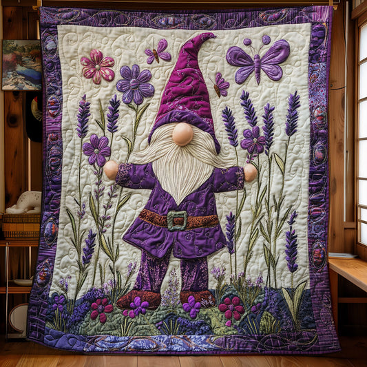Purple Gnome WX3012032CL Quilt