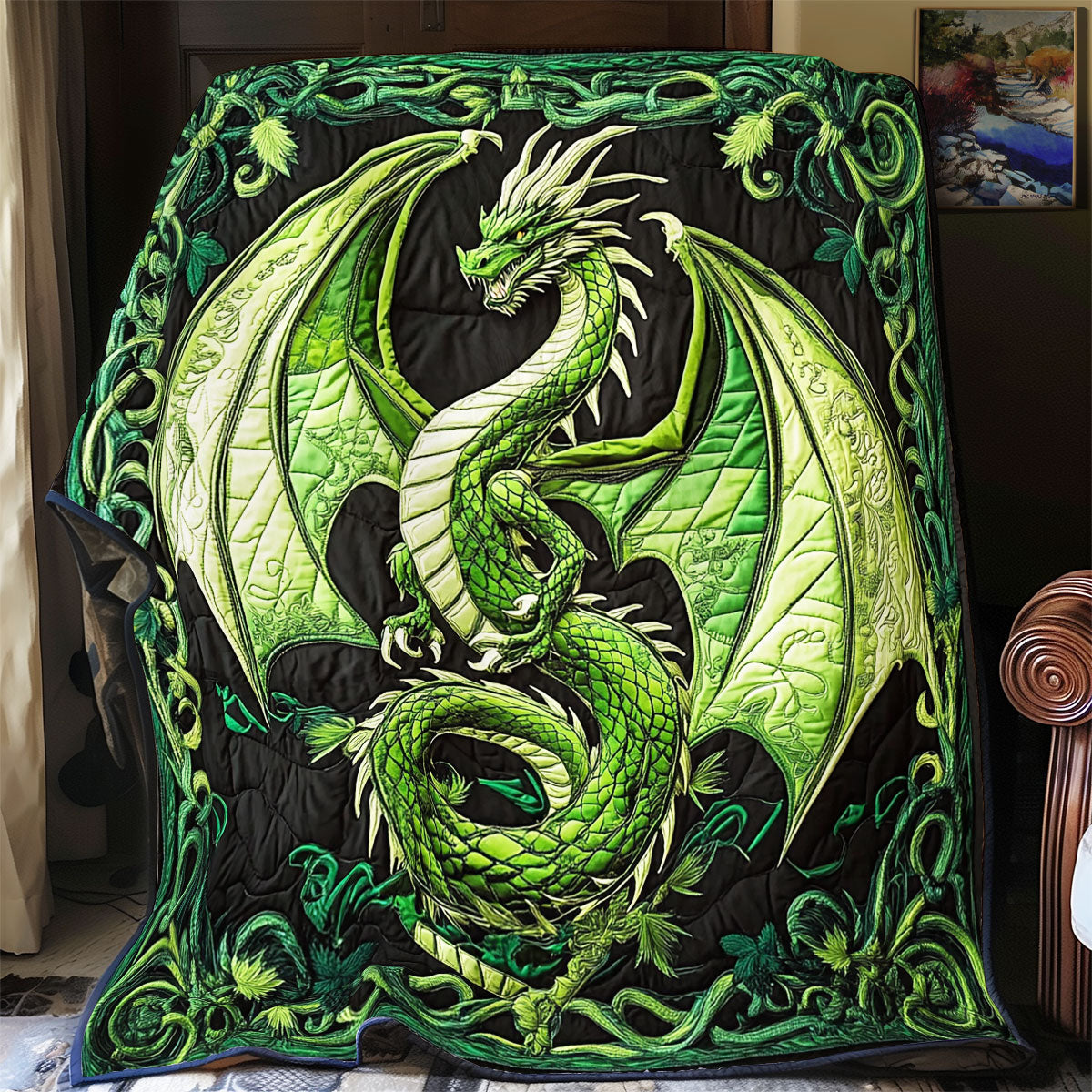 Celtic Dragon WX1801006CL Quilt