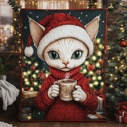 Sphynx Christmas WT1110003CL Quilt
