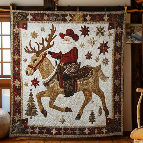 Cowboy Santa WN1311017CL Quilt