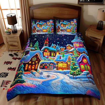 Christmas Village WJ0811027CL Duvet Cover Set