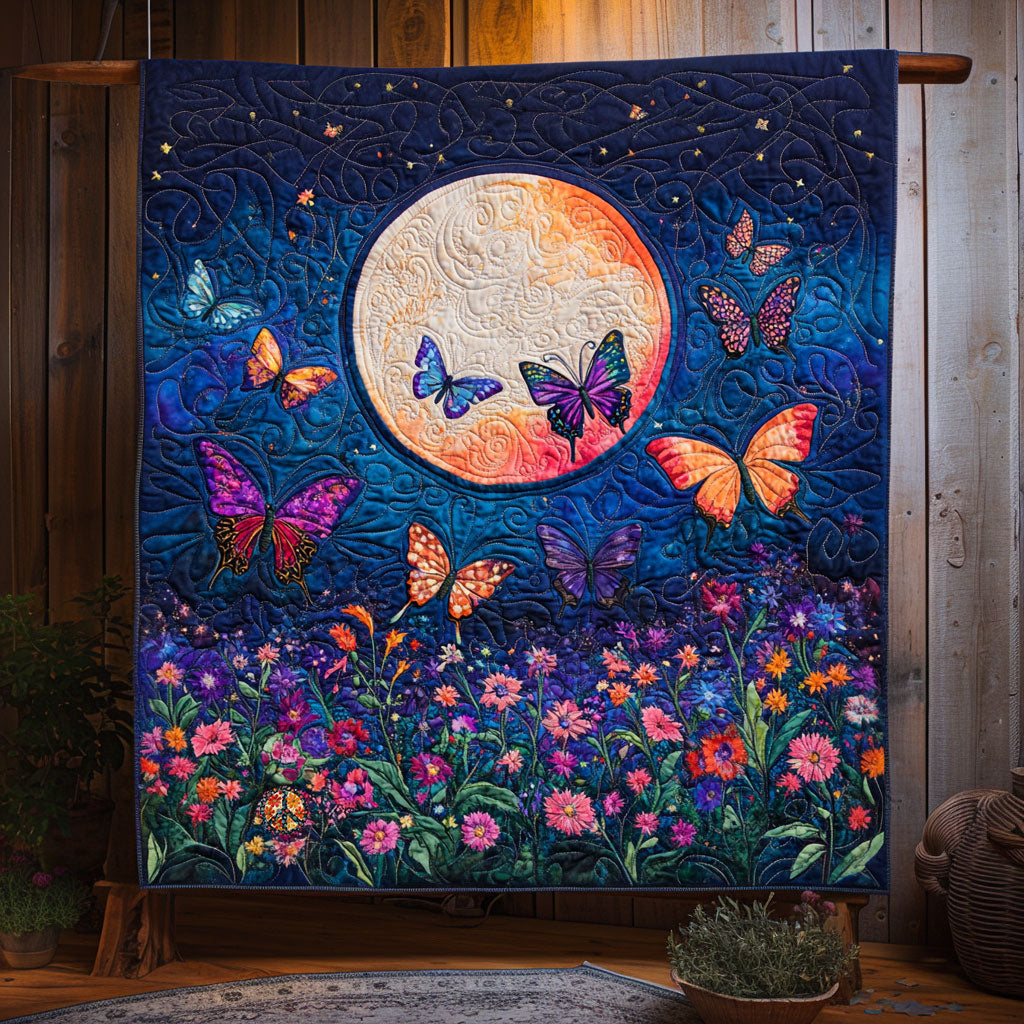 Butterfly Night WJ1811008CL Quilt