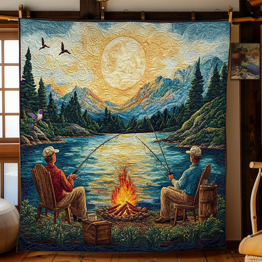 Fishing Camp WY1712012CL Quilt