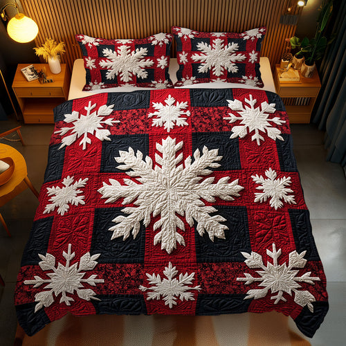 Christmas Snowflake WJ1511034CL Duvet Cover Set