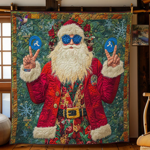 Hippie Santa WN1712046CL Quilt