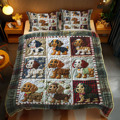 Patchwork Dog WJ0611030CL Duvet Cover Set