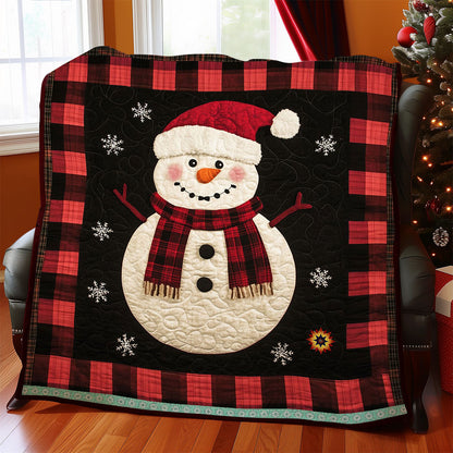 Christmas Snowman WJ1012007CL Quilt