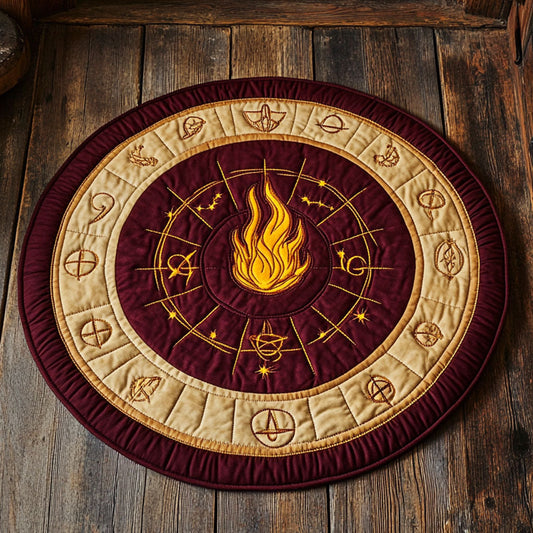 Star Flame CP1707015CL Quilted Round Mat
