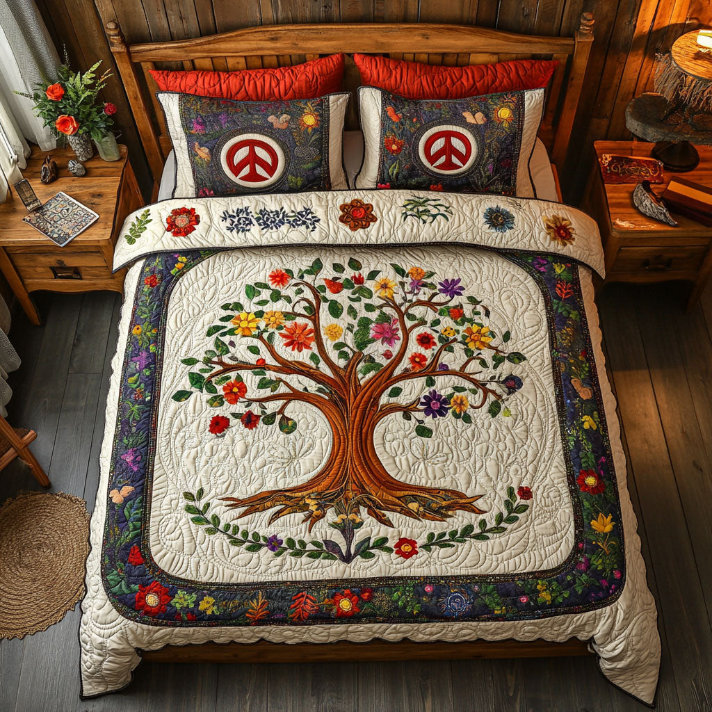 Flower Tree WY1802054CL Duvet Cover Set