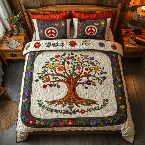 Flower Tree WY1802054CL Duvet Cover Set