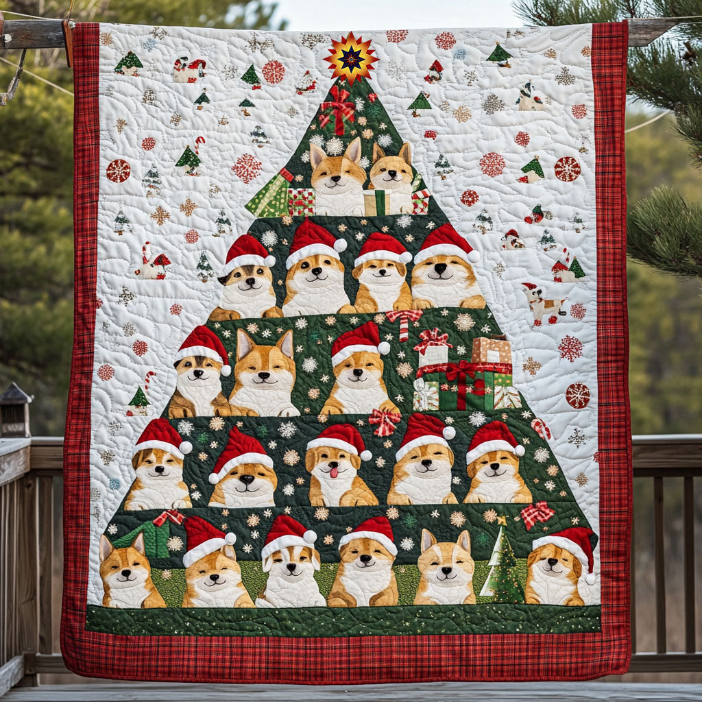 Shiba Inu WU1410031CL Quilt