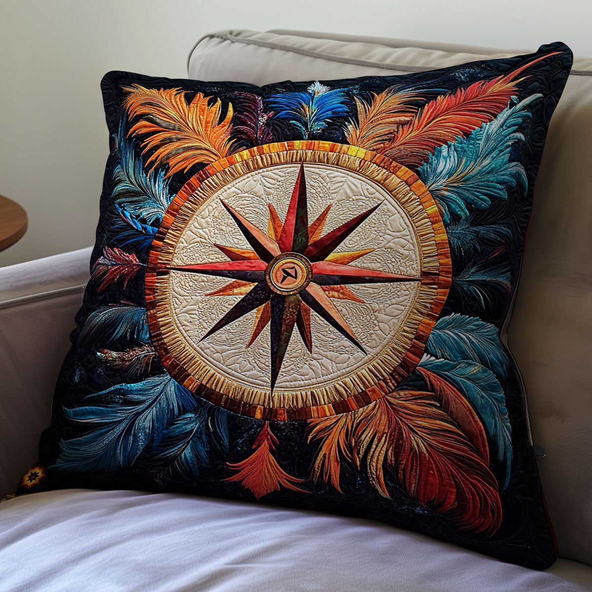 Native American Compass WY0412094CL Quilt Pillow Case – Cozzyhomes