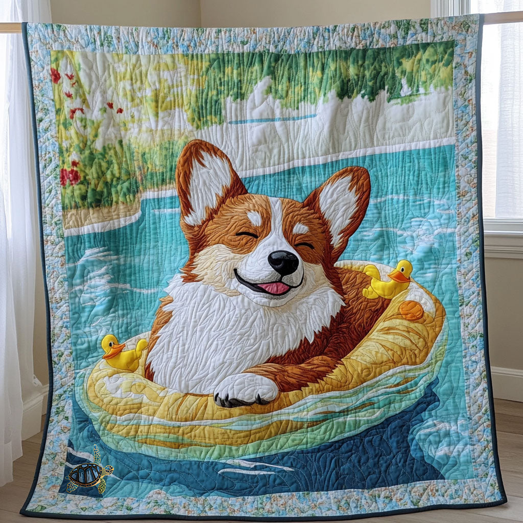 Corgi Cute WT0310005CL Quilt