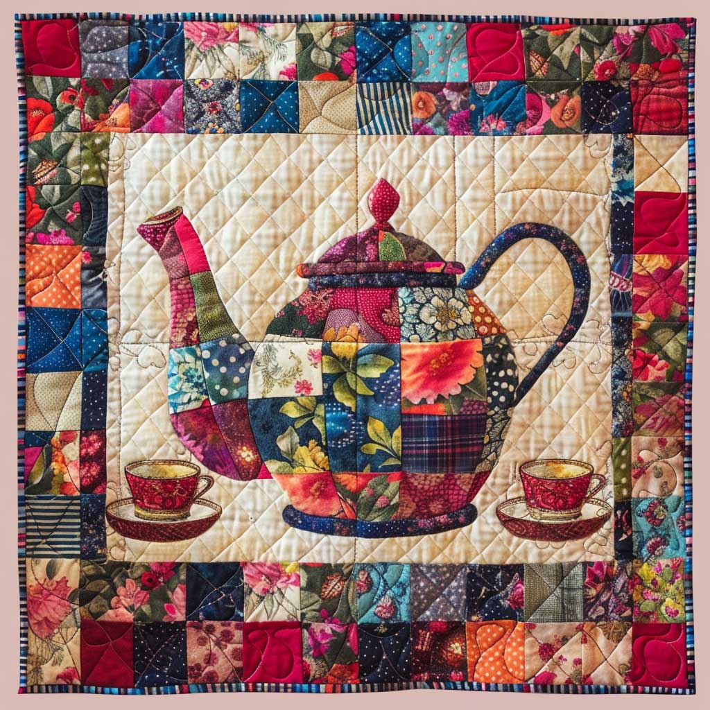 Patchwork Teaset WJ1109009CL Quilt