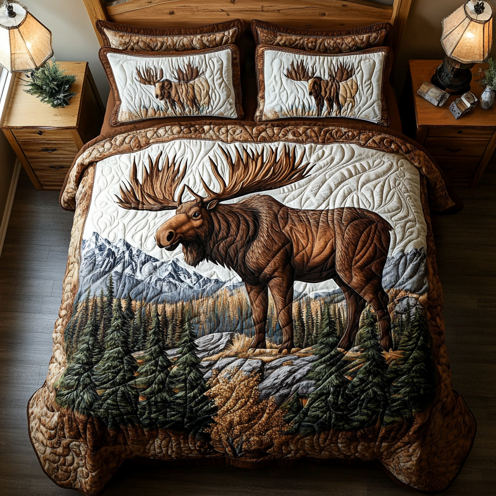 Moose Charm YR0701021CL Duvet Cover Set