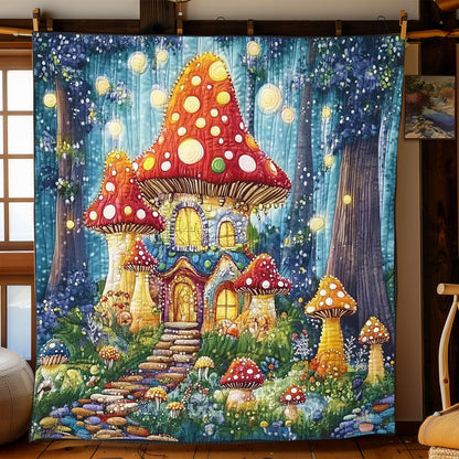 Mushroom Manor WJ0201015CL Quilt