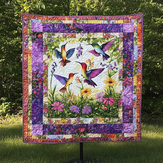 Hummingbird Violet Harmony WN2809008CL Quilt