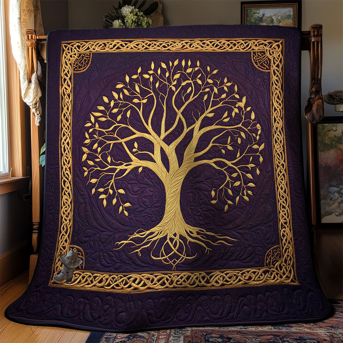 Celtic Tree Of Life WN1111030CL Quilt