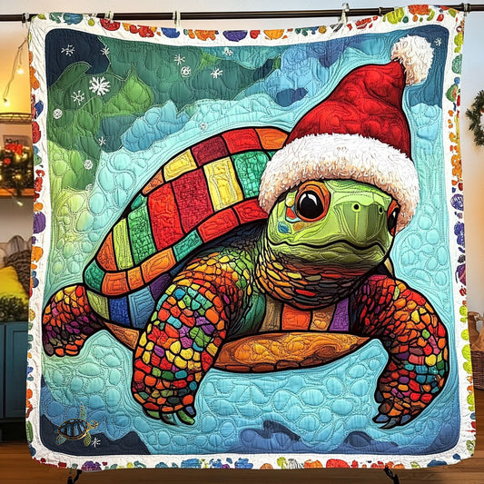 Christmas Ocean Turtle WY0511019CL Quilt