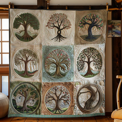 Tree Of Life Flourish WN1209057CL Quilt