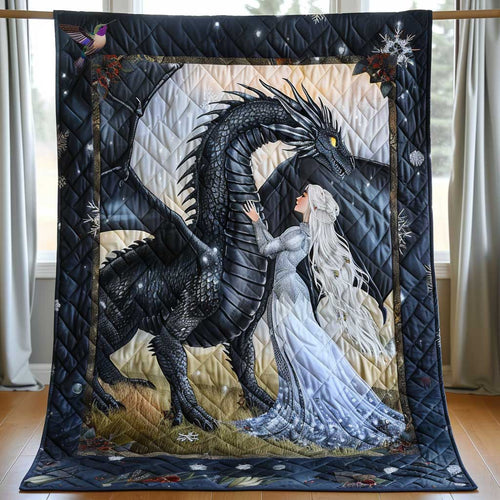 Dragon Spirit Winter Queen WP2210013CL Quilt