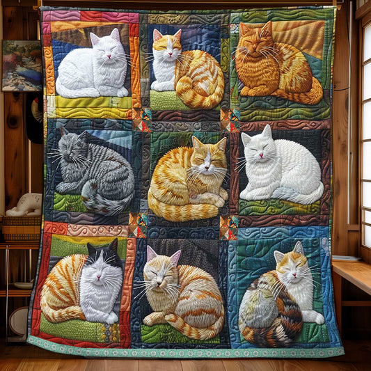 Homie Cat Collection WP1210005CL Quilt