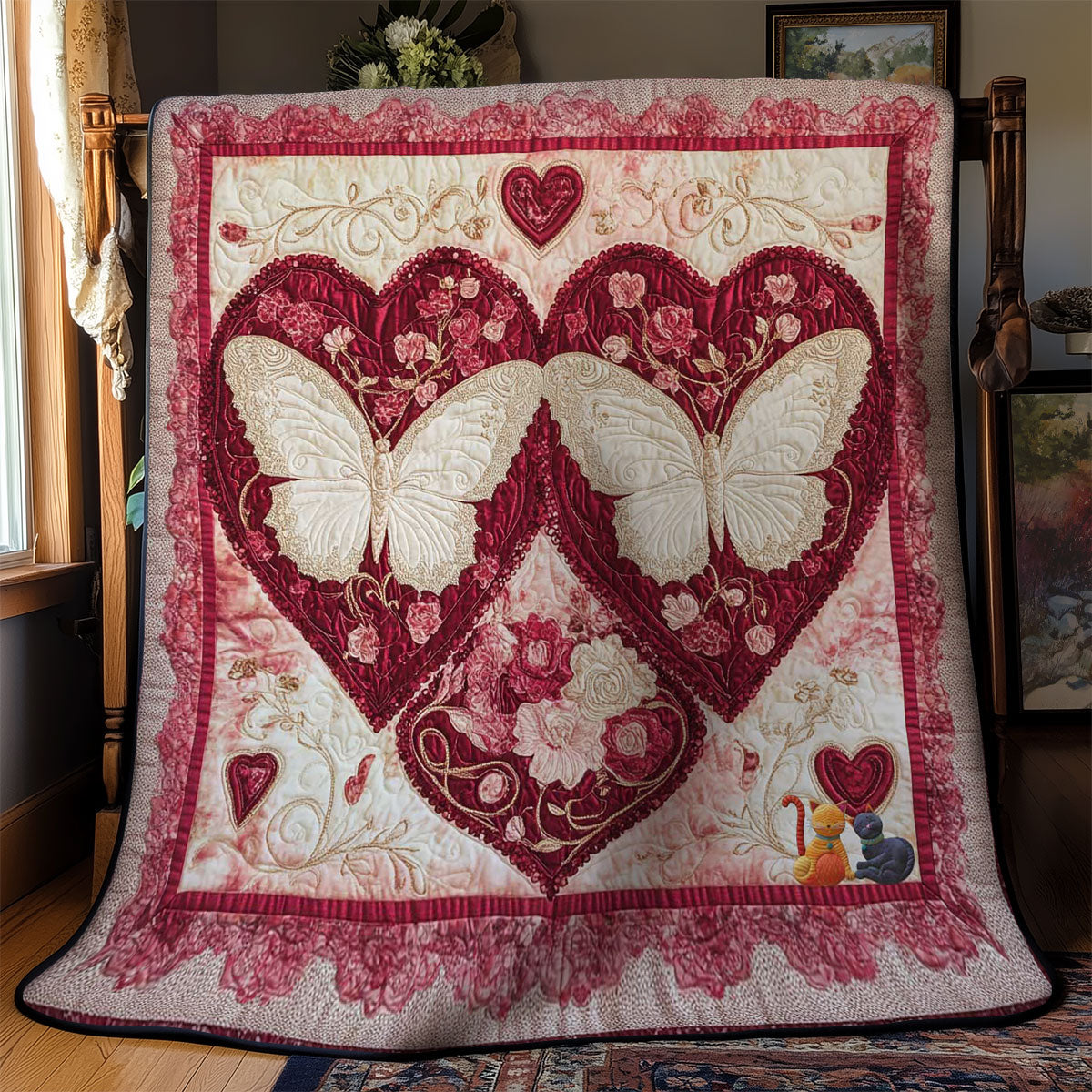 Heart Of The Butterfly WN0712040CL Quilt