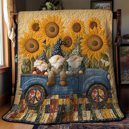 Gnome Star Journey WN2811065CL Quilt