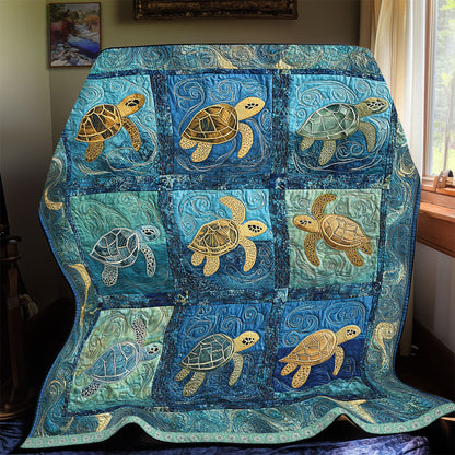 Majestic Turtle WX2512032CL Quilt