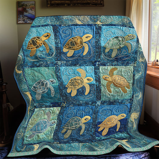 Majestic Turtle WX2512032CL Quilt