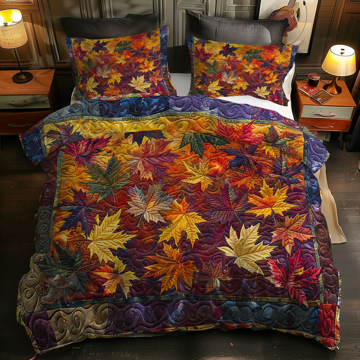 Autumn Maple Embrace WN0310123CL Duvet Cover Set