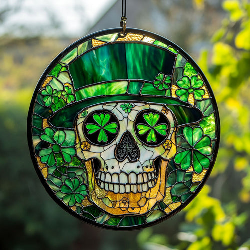 Patrick Skull WY2301094CL Suncatcher