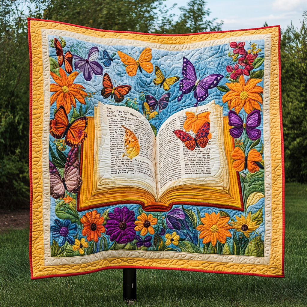 Butterfly Tales WG1601016CL Quilt