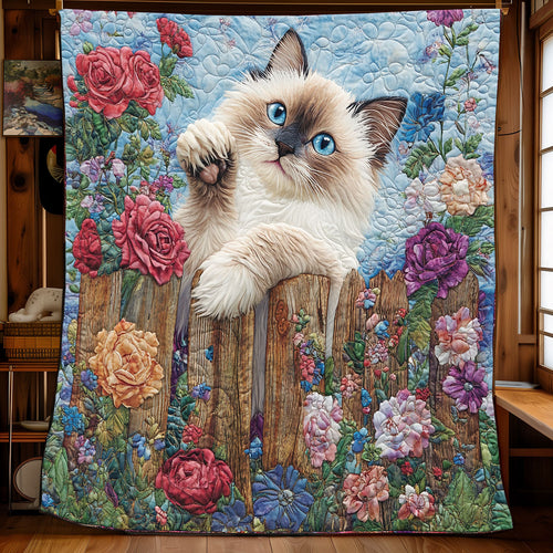 Ragdoll's Garden XB0303011CL Quilt