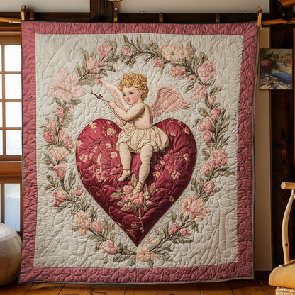 Cupid Valentine WY0801013CL Quilt