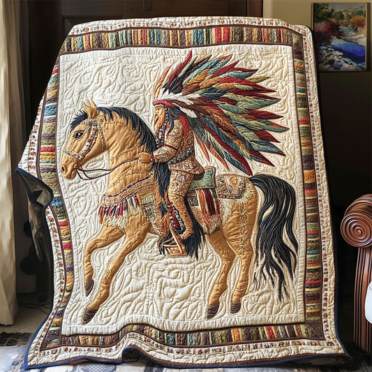 Heritage Feathers WX3012022CL Quilt