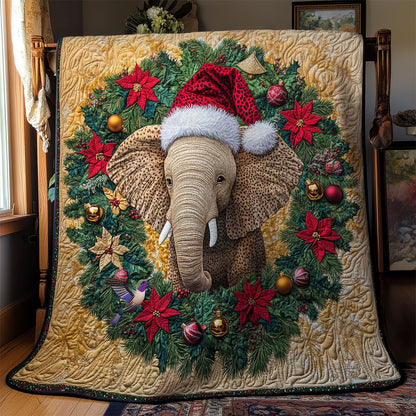 Festive Elephant Charm WN1312026CL Quilt