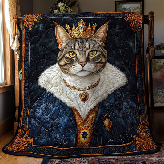 Royal Portrait Cat WY1311020CL Quilt