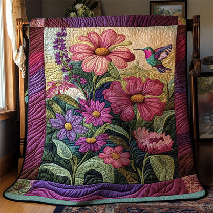 Hummingbird Mystic Petal Dance WN2809025CL Quilt