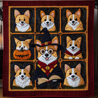 Corgi’s Magic Words WN2409023CL Quilt