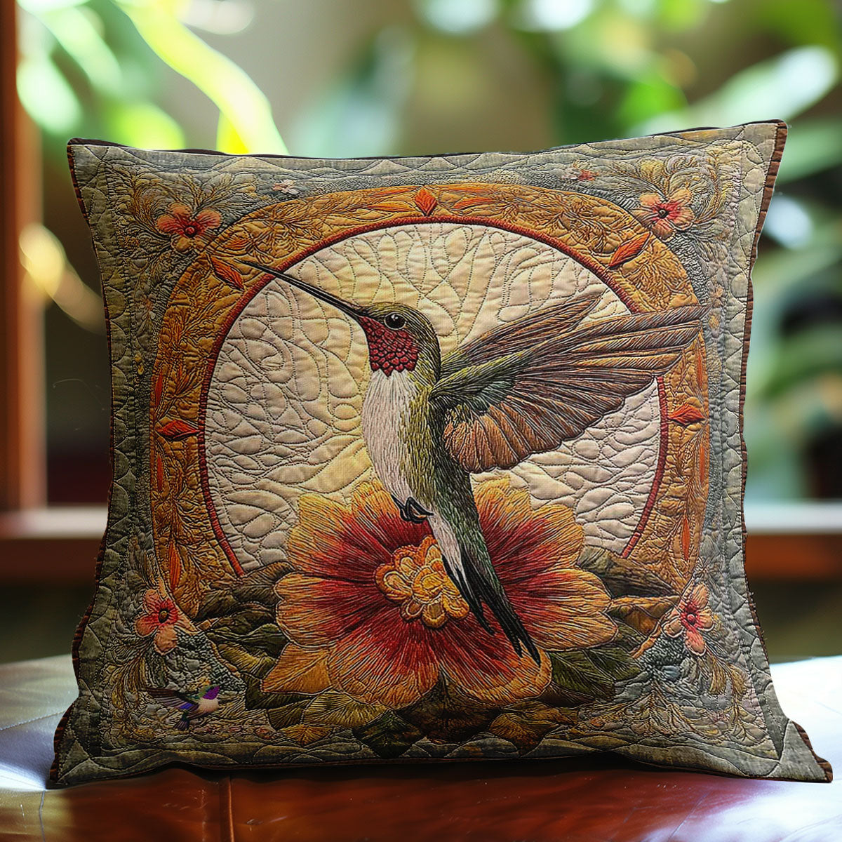 Hummingbird Soar WN0310109CL Quilt Pillow Case