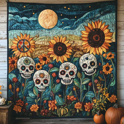 Moonlit Skull WN2810055CL Quilt