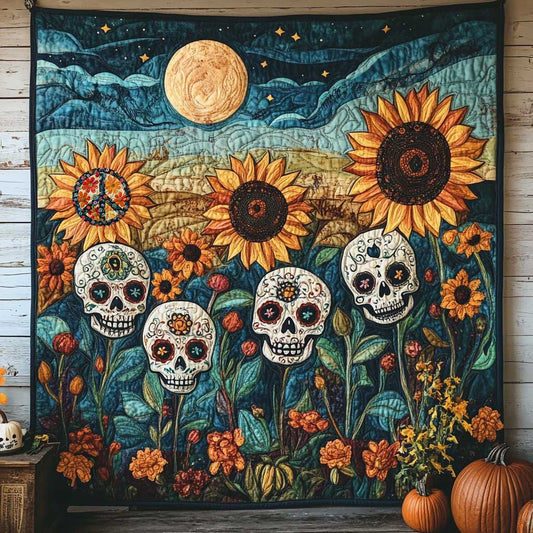 Moonlit Skull WN2810055CL Quilt