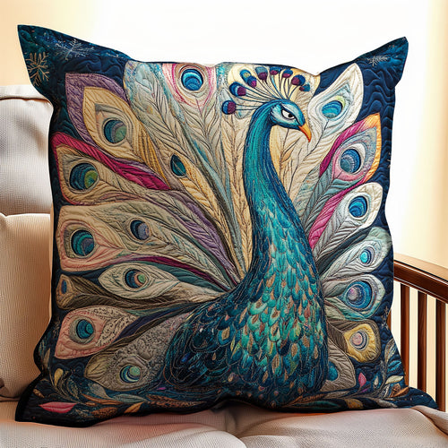 Majestic Peacock WX1712084CL Quilt Pillow Case