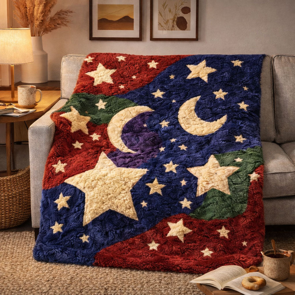 Star Galaxy WJ2701004CL Faux Fur Throw Blanket