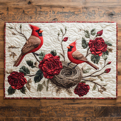 Cardinal’s Garden CP2804032CL Quilted Table Runner