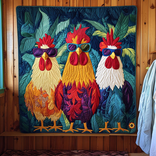 Adventurous Chicken WJ0811003CL Quilt