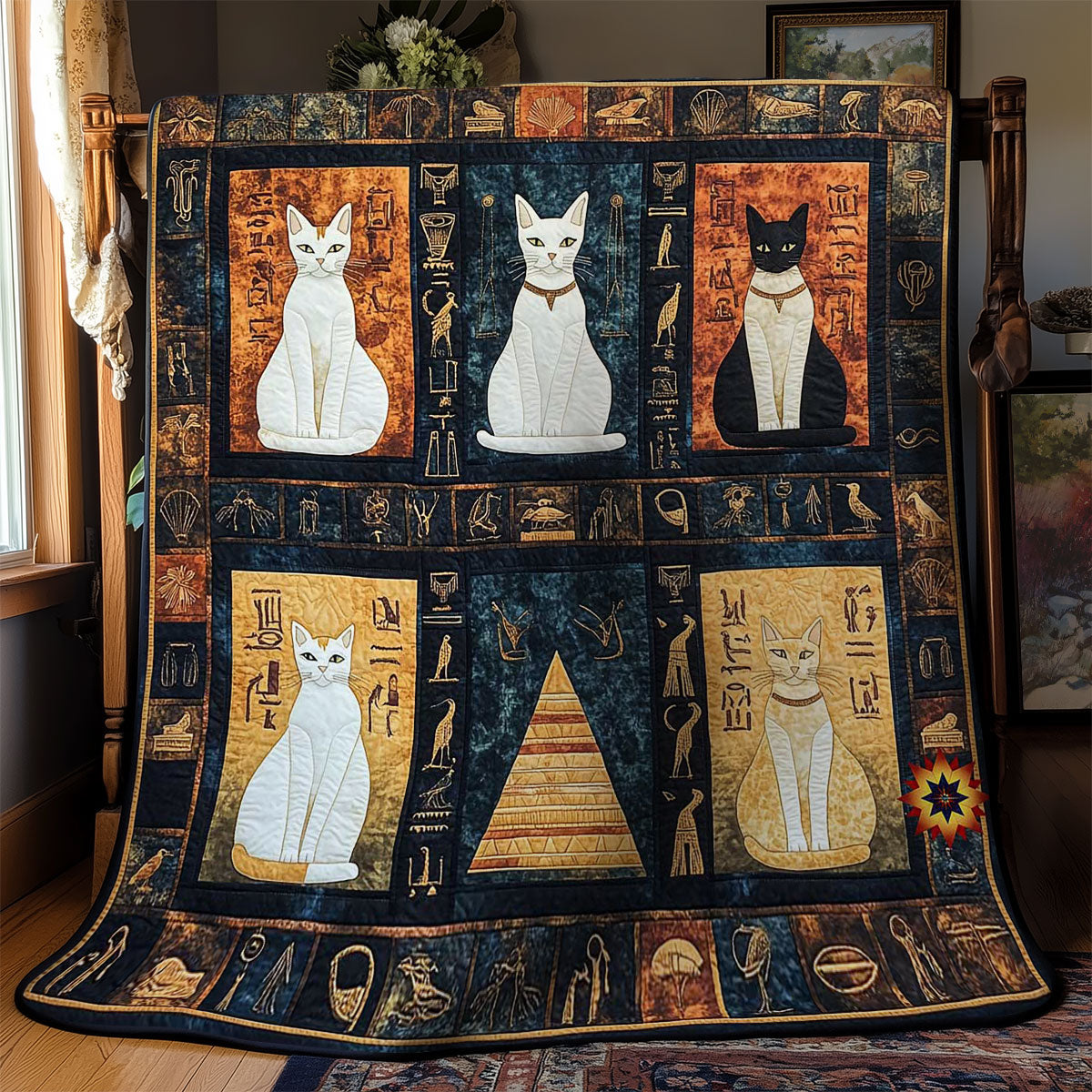 Pharaoh's Cat Mystique WN2510016CL Quilt