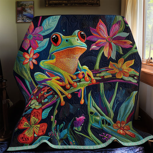 Frog Forest WX1211020CL Quilt